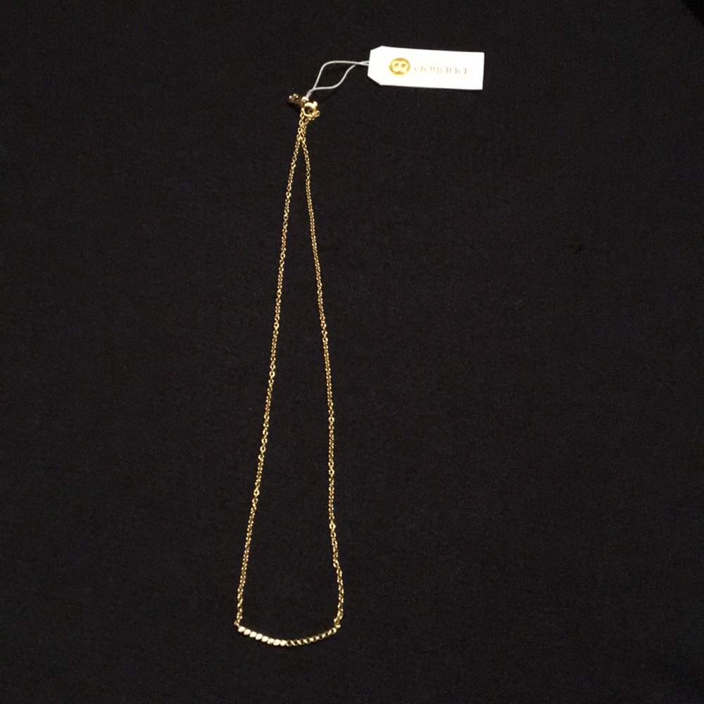 Gorjana Dita haft stone necklace
